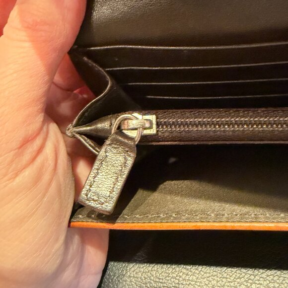 Christian Dior "Romantique" Trotter Heart Charm Long Wallet COA Incl. - Picture 11 of 11